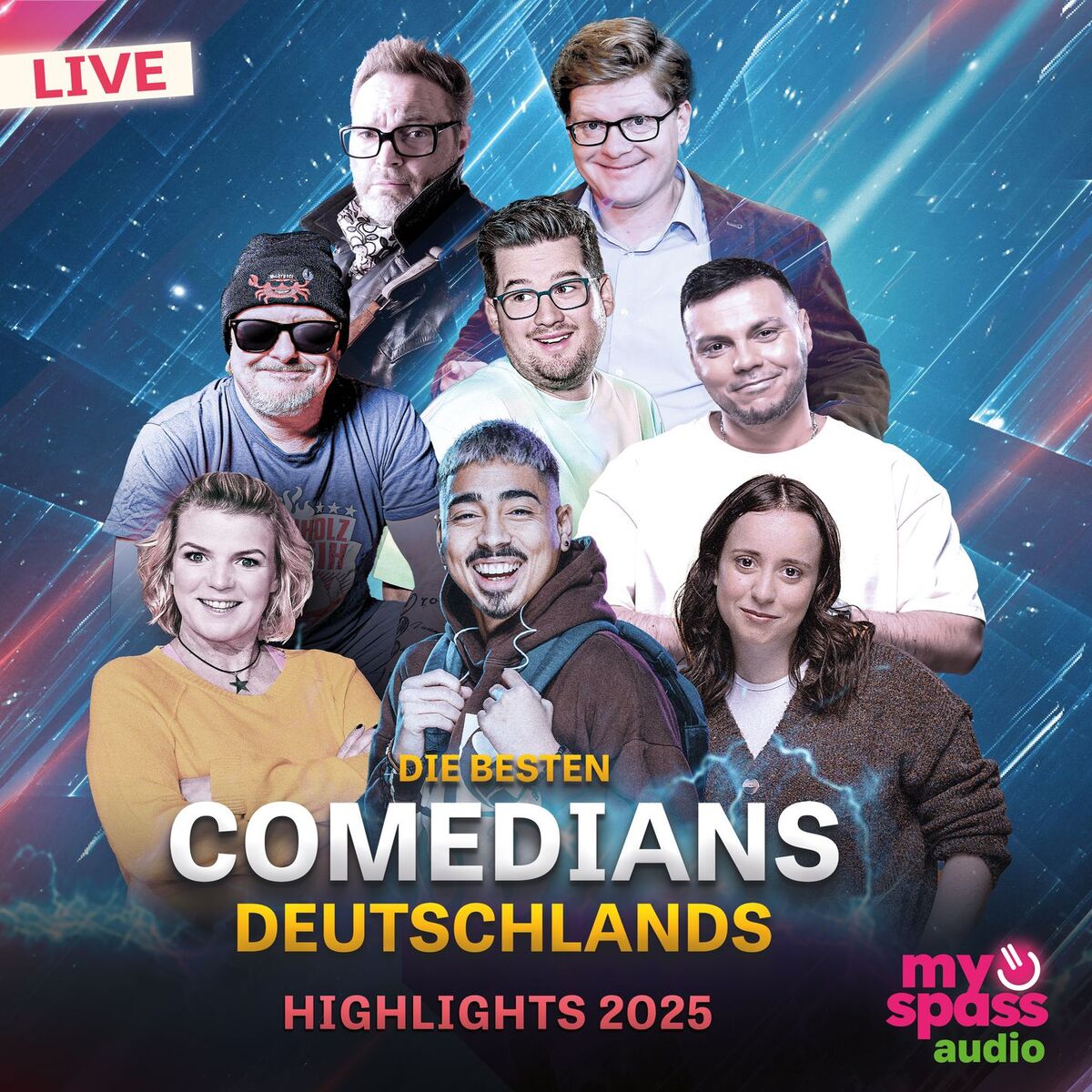 Album cover of Die besten Comedians Deutschlands 2025 - Highlights