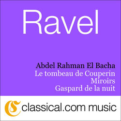 Cover of Maurice Ravel, Miroirs