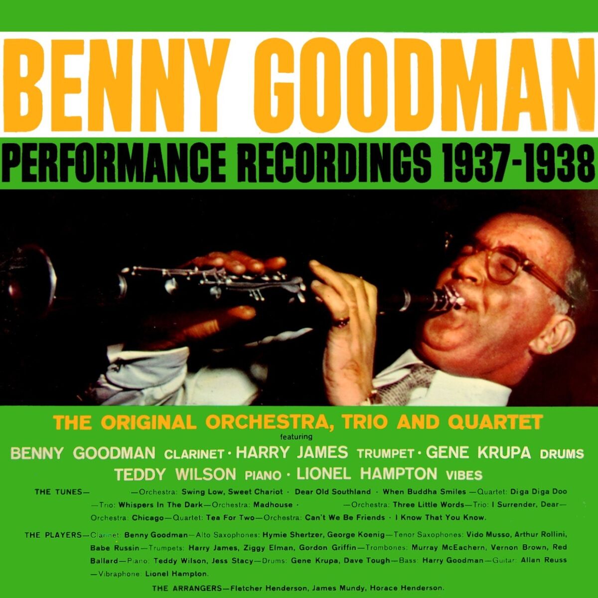 Album cover of Performance Recordings 1937-1938