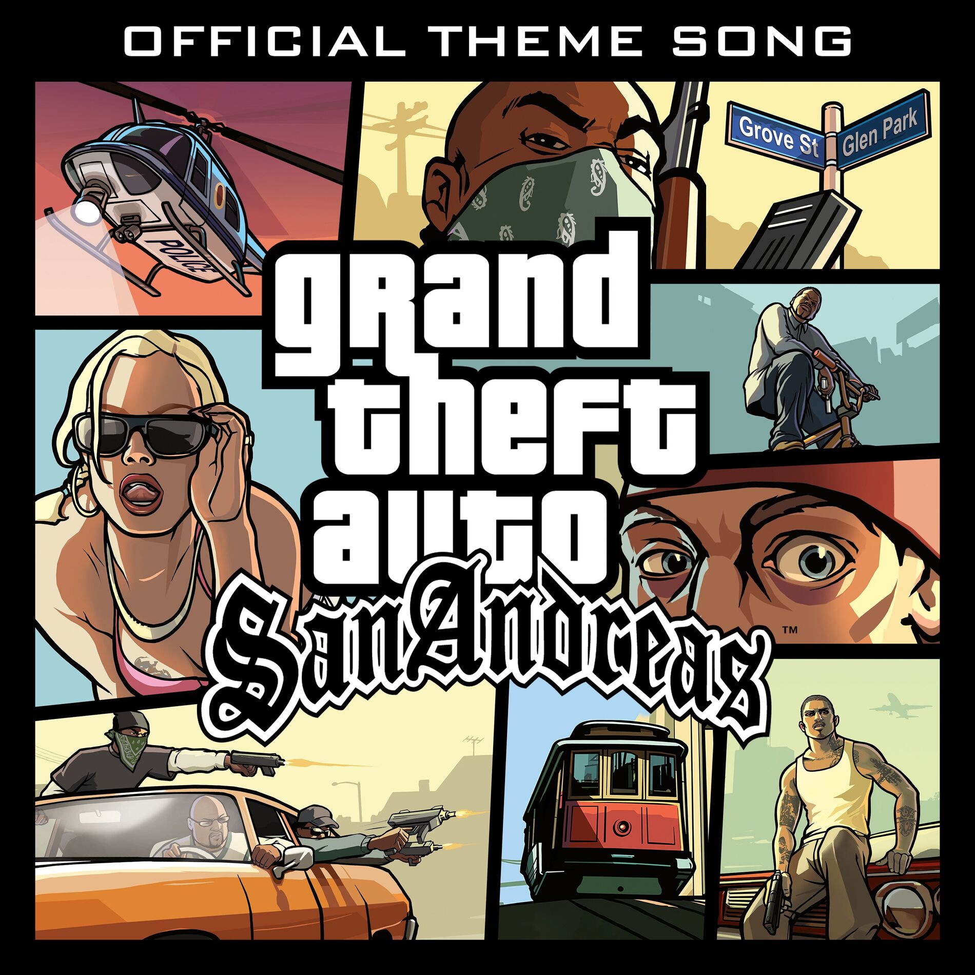 Album cover of Grand Theft Auto: San Andreas (Official Theme Song)