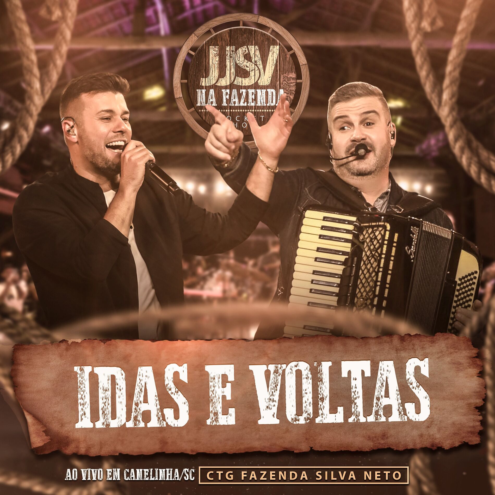 Album cover of Idas e Voltas (Ao Vivo em Canelinha/SC)
