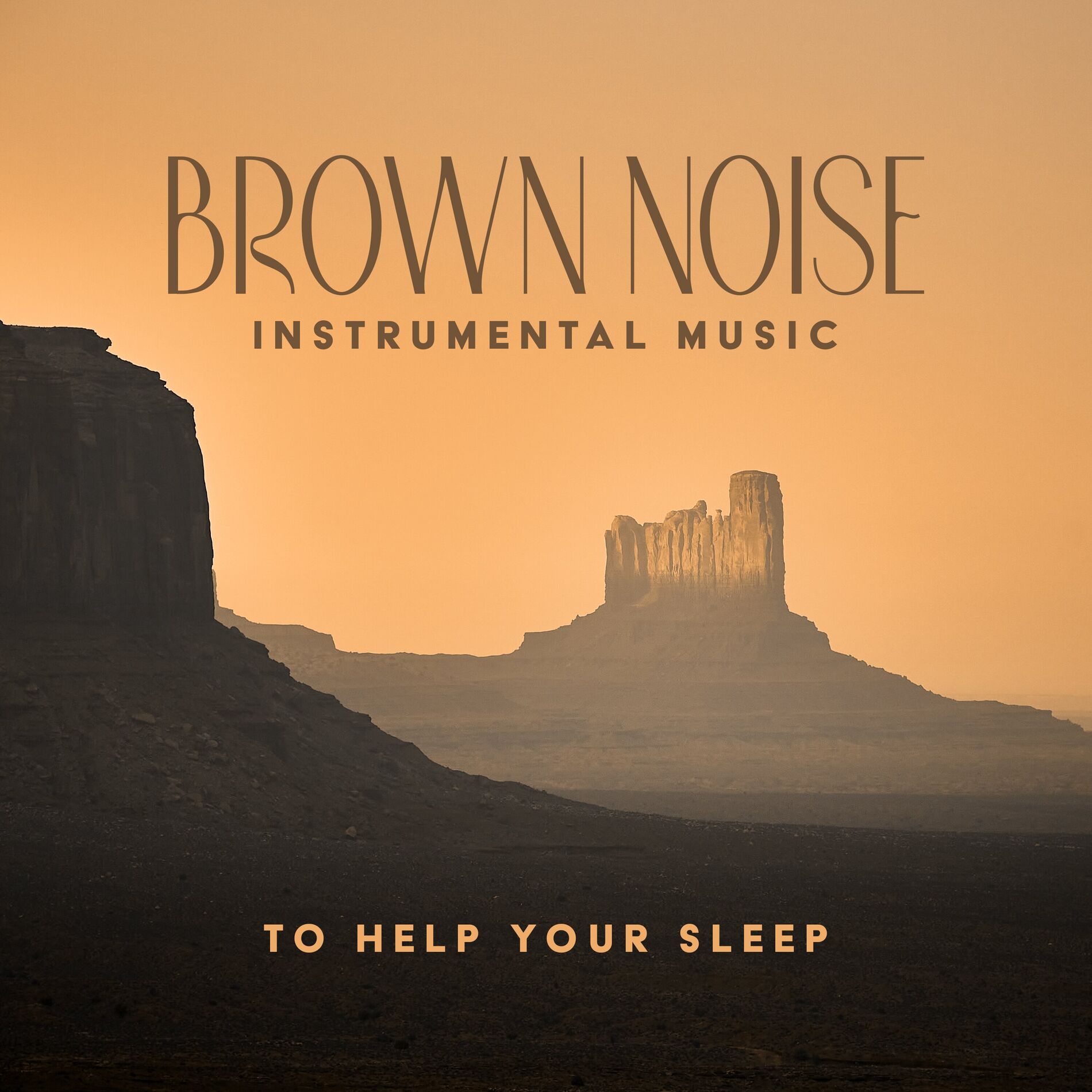 Album cover of Brown Noise Instrumental Music To Help Your Sleep