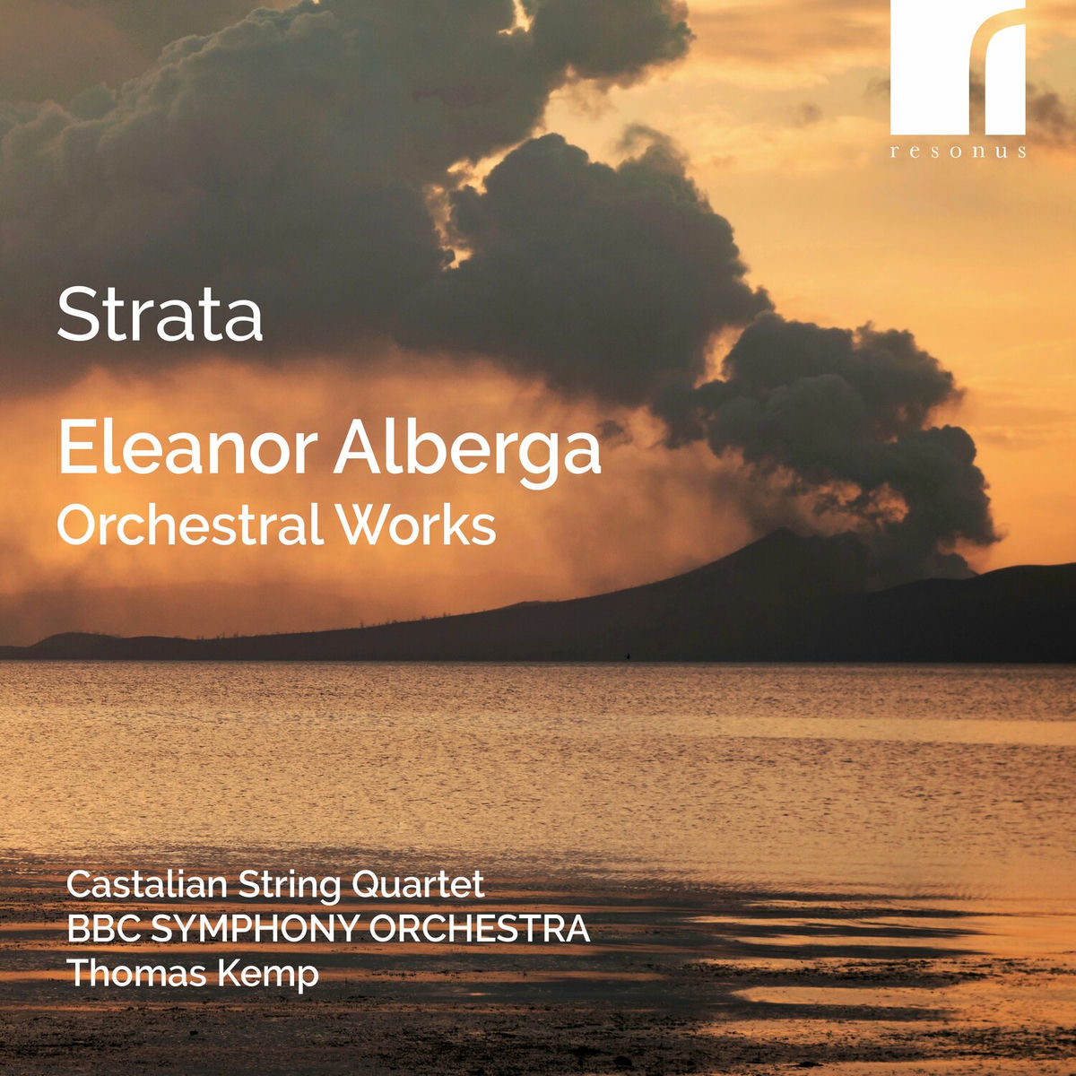 Album cover of Strata: Eleanor Alberga Orchestral Works