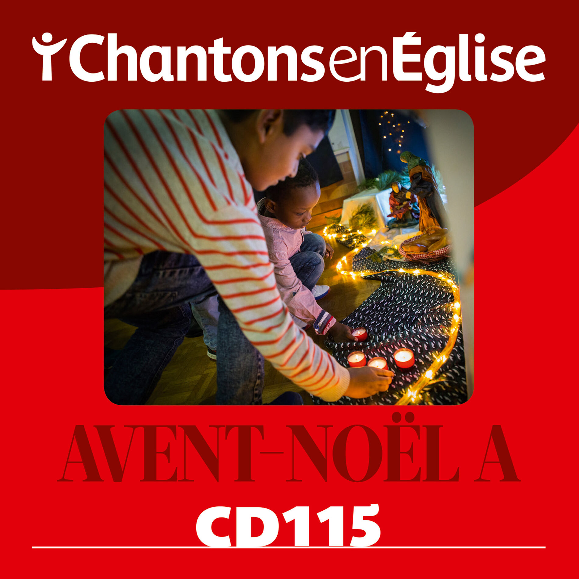Album cover of Chantons en Église CD 115 Avent-Noël A