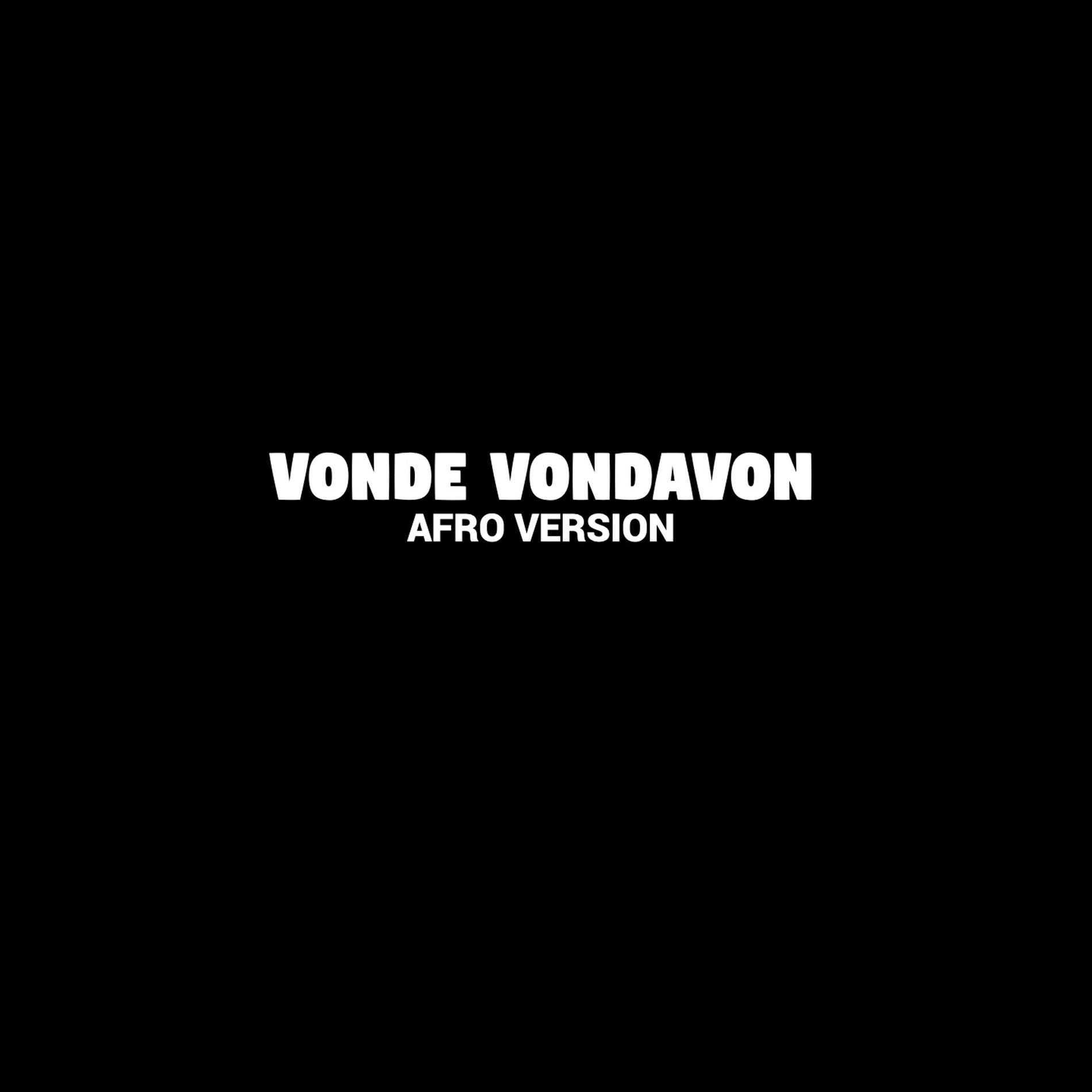Album cover of VONDE VONDAVON (Afro Version)