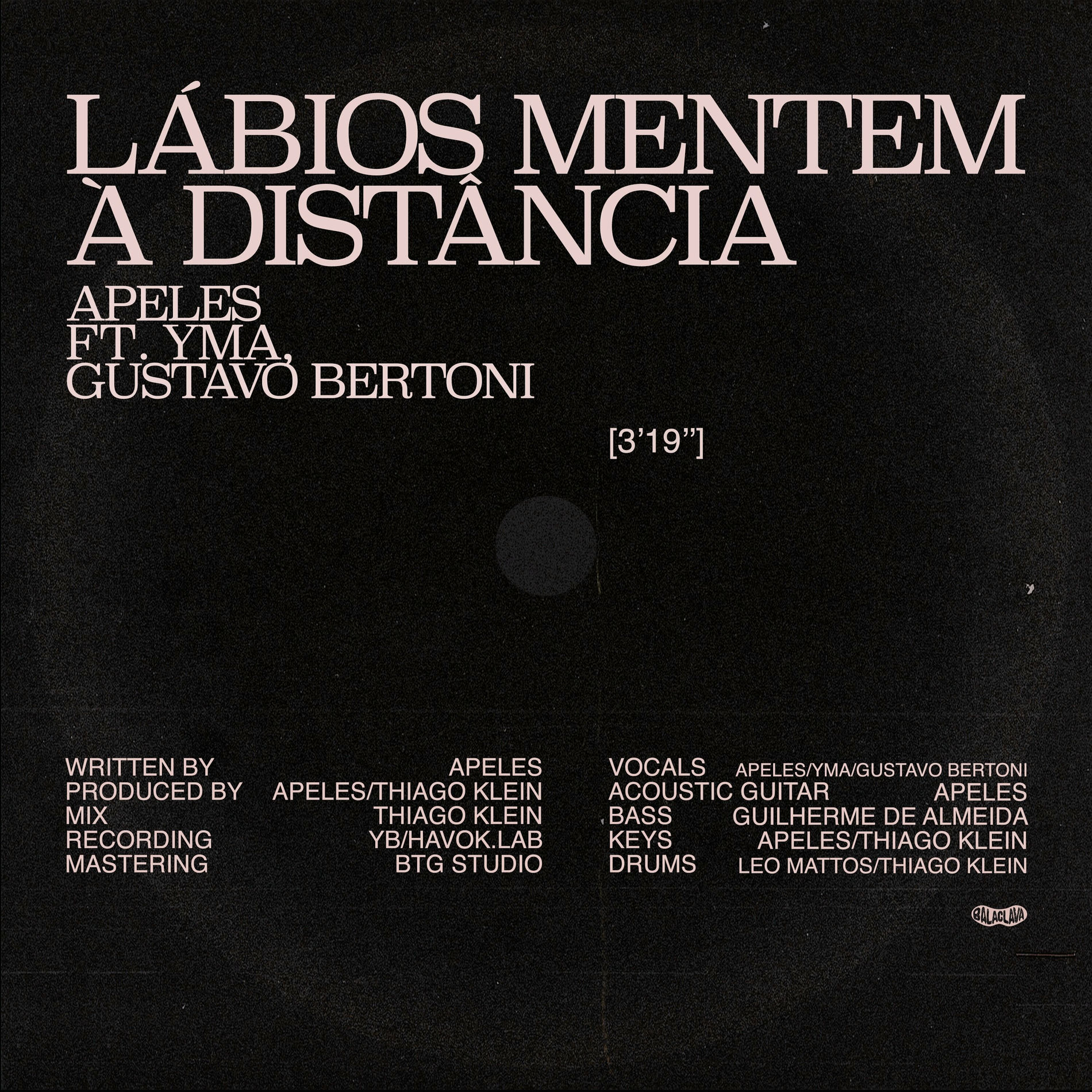 Album cover of Lábios Mentem à Distância