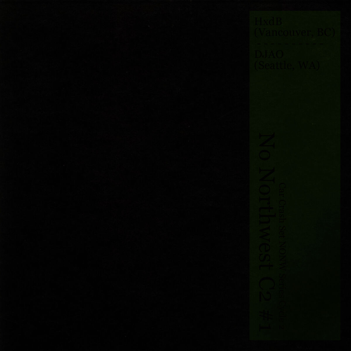 Album cover of No Northwest Cycle 2 EP #1
