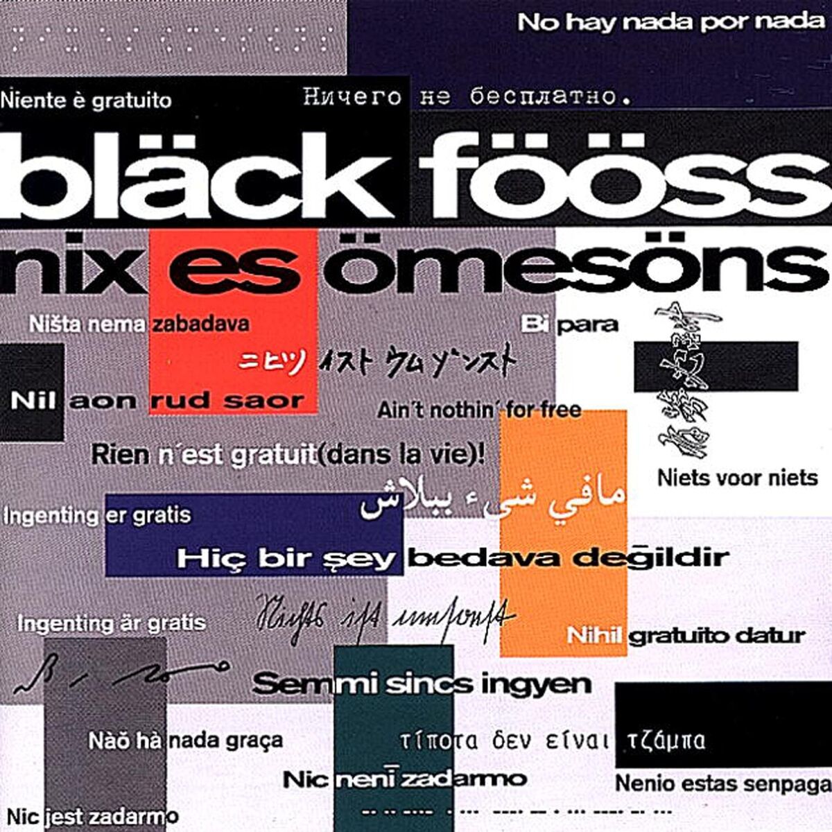 Album cover of Nix Es Ömesöns