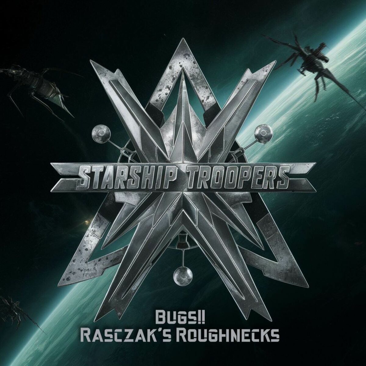 Album cover of Starship Troopers Bugs!! Rasczak's Roughnecks (Starship Troopers Bugs!! Rasczak's Roughnecks)
