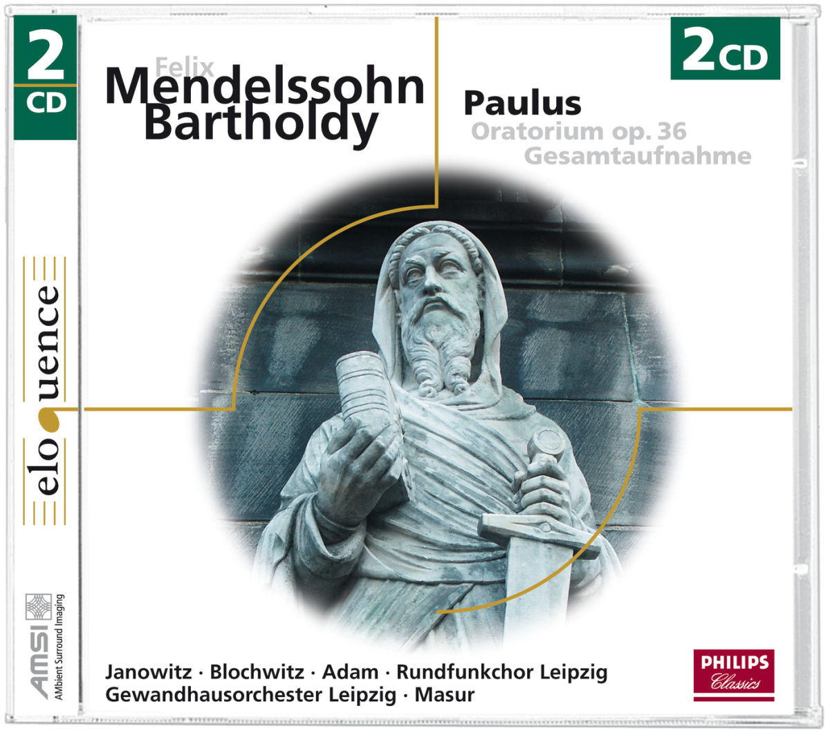 Album cover of Paulus, Op. 36, MWV A14 / Part 1 : Mendelssohn: Paulus, Op. 36, MWV A14 / Part 1 - No. 19 Rezitativ: 