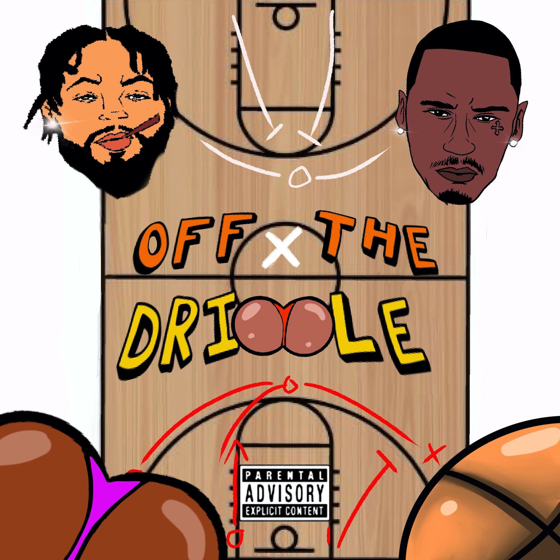 Album cover of Off The Dribble (feat. DB Tha General) [Hosted by Dj Carisma]