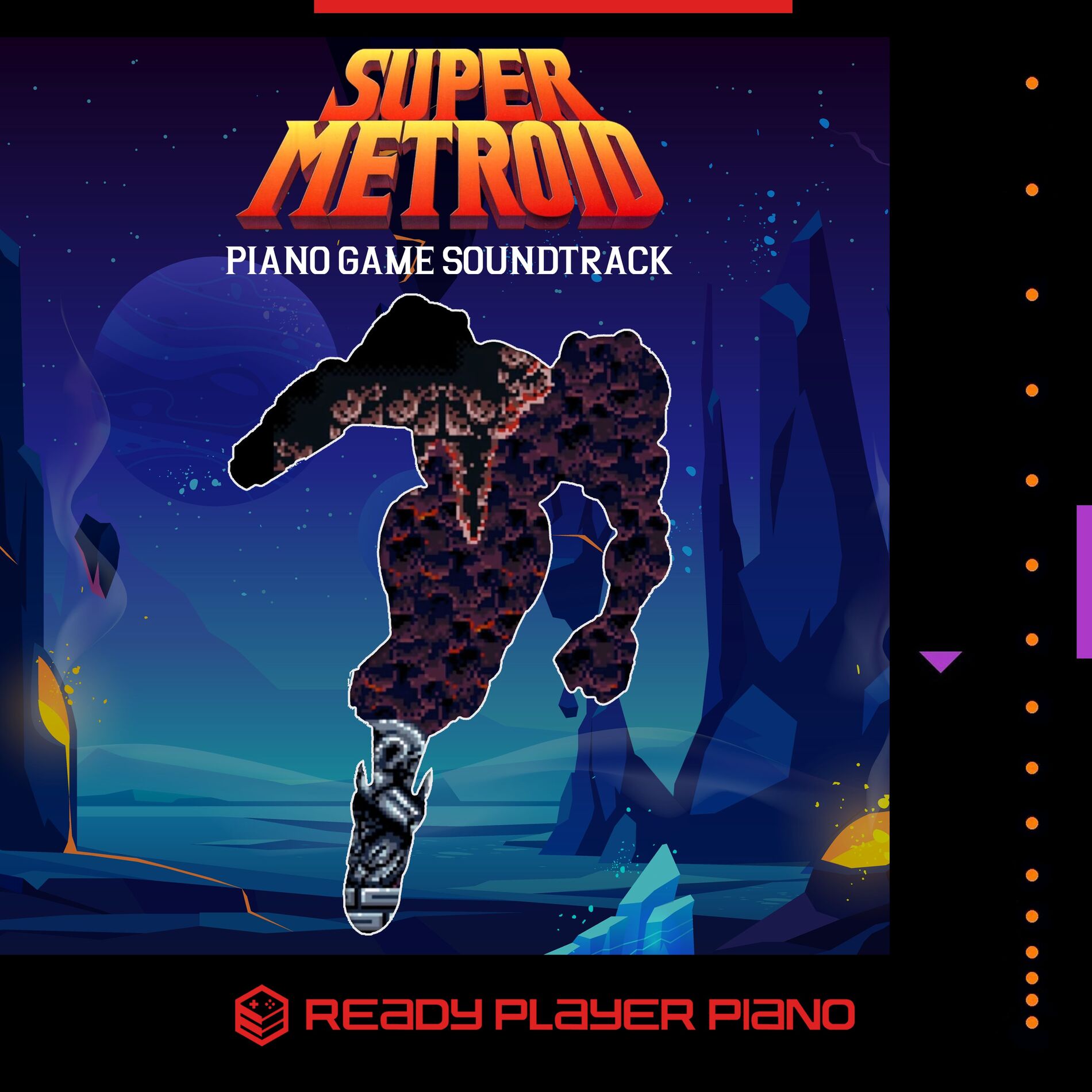 Album cover of Super Metroid (Piano Game Soundtrack)