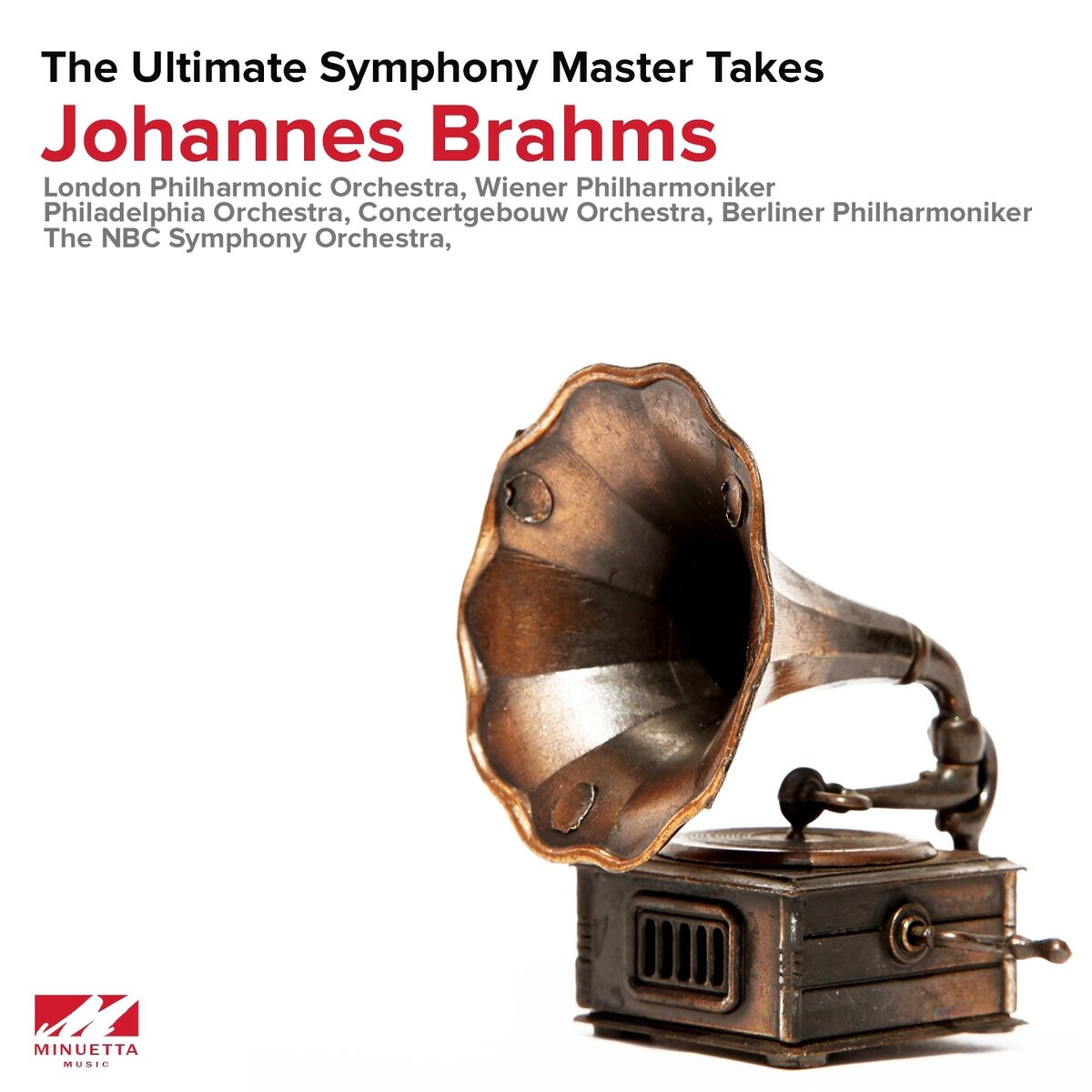Album cover of Brahms: The Ultimate Symphony Master Takes
