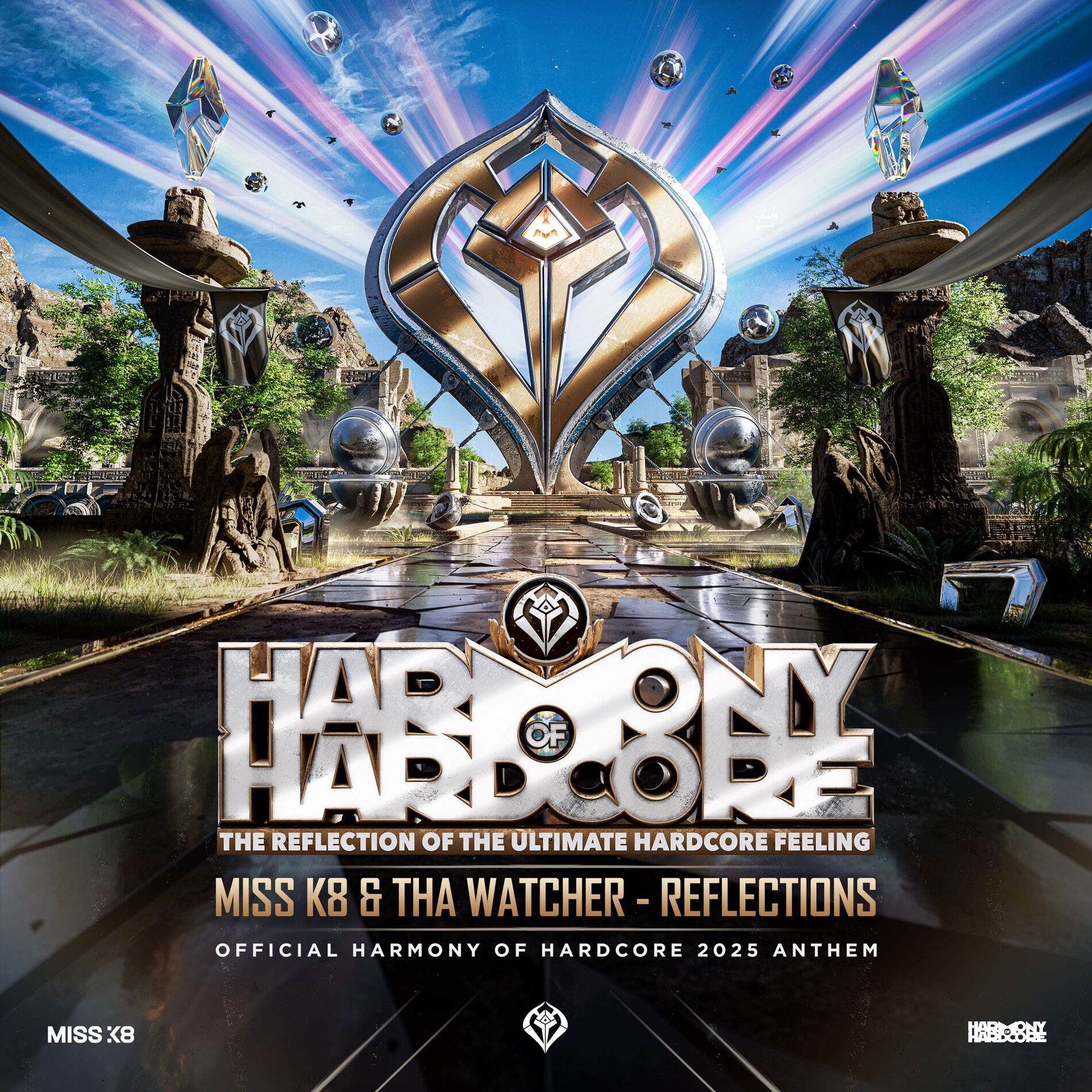 Album cover of Reflections (Official Harmony Of Hardcore 2025 Anthem)