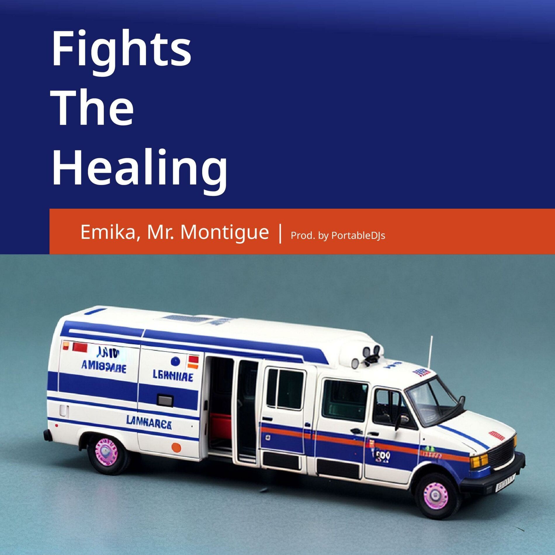 Album cover of Fights the healing (feat. Emika & Mr. Montigue)