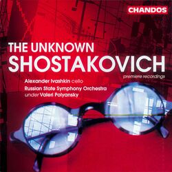 Cover of Shostakovich: Overture, Two Preludes & Orchestrations of Tishcenko: Cello Concerto No. 1, Schumann: Cello Concerto