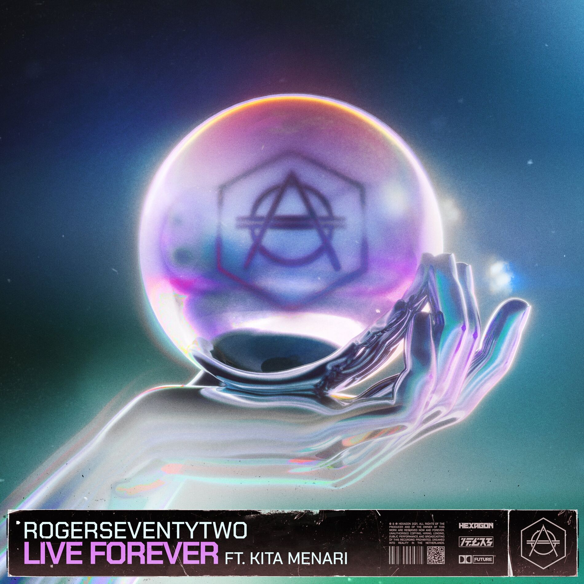 Album cover of Live Forever