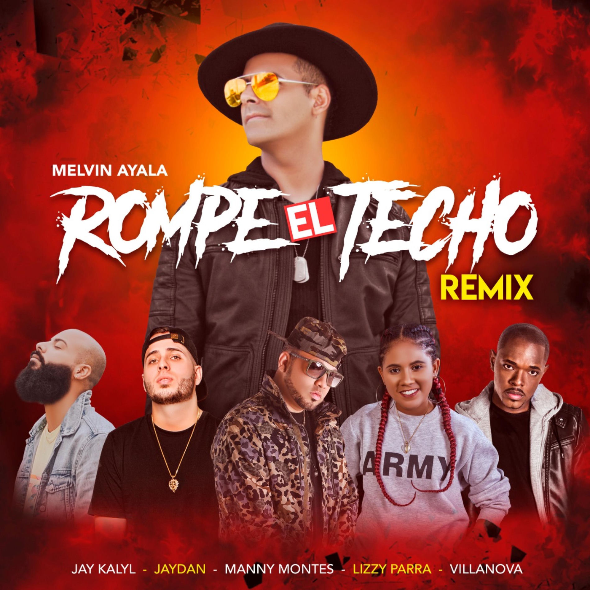 Album cover of Rompe el Techo (feat. Jay Kalyl, Villanova, Jaydan, Lizzy Parra & Manny Montes) (Remix)