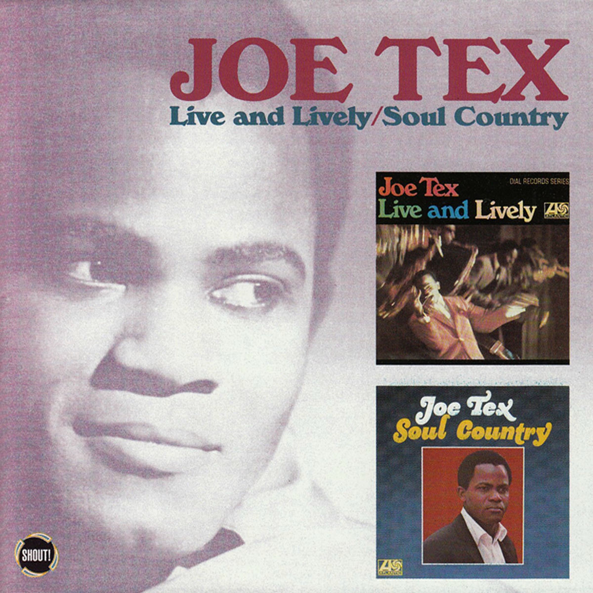 Album cover of Live and Lively/Soul Country