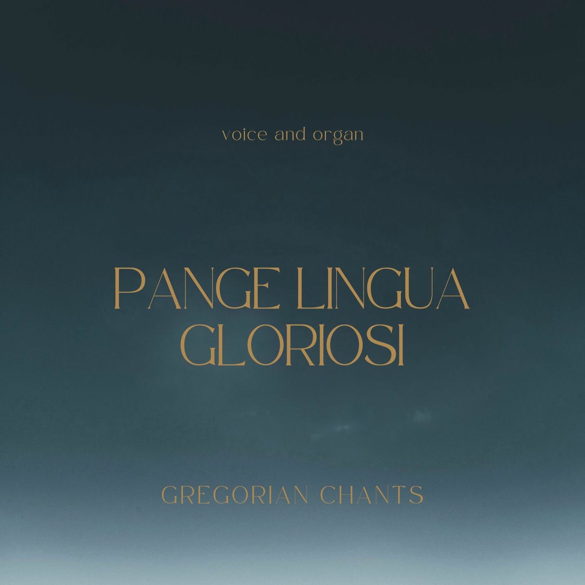 Album cover of Pange Lingua Gloriosi