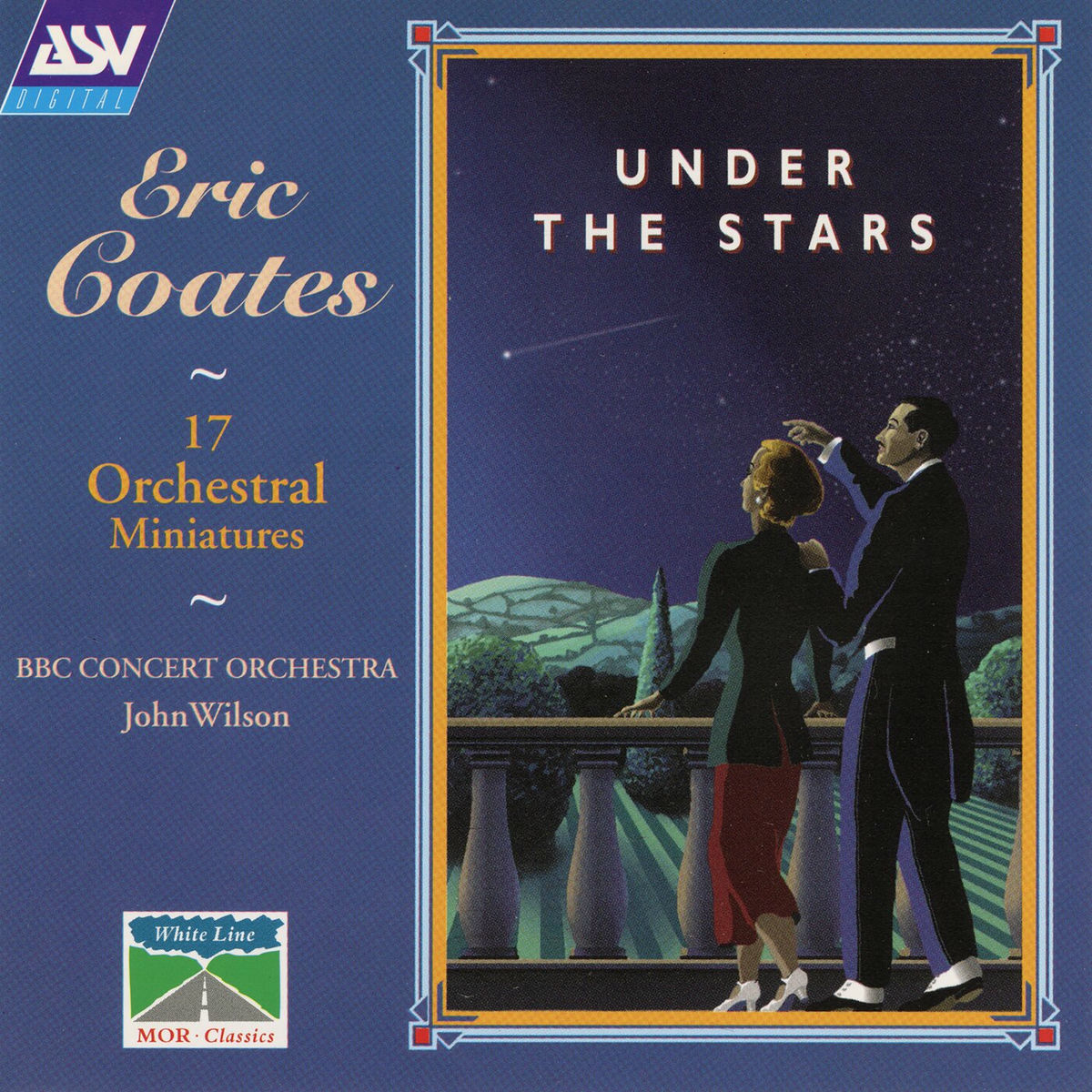 Album cover of Coates: Under The Stars - 17 Orchestral Miniatures