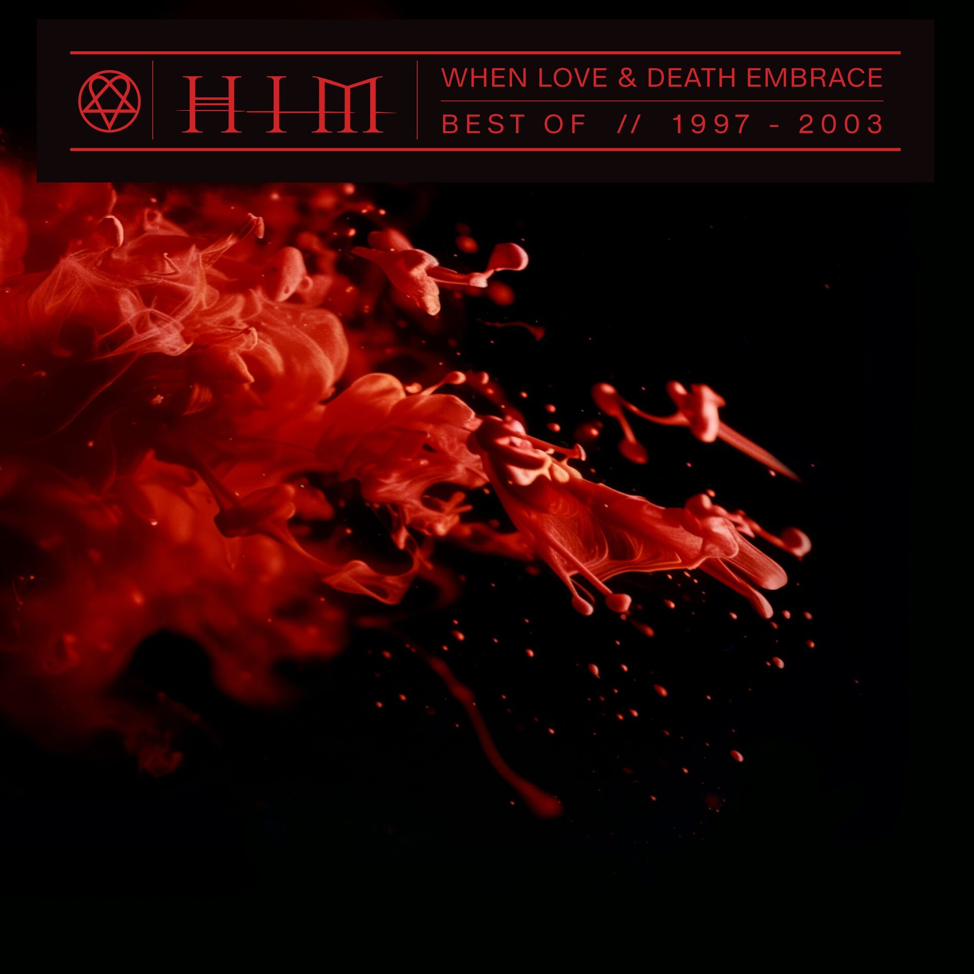 Album cover of When Love & Death Embrace - The Best of HIM 1997-2003