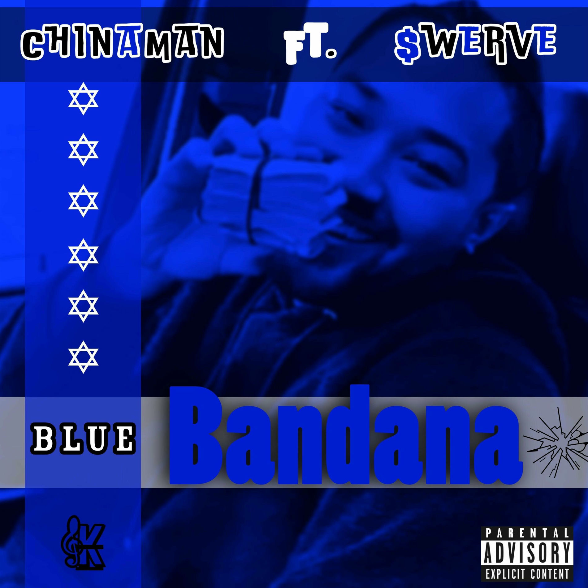 Album cover of Blue Bandana (by ChinaMan) (feat. $werve)