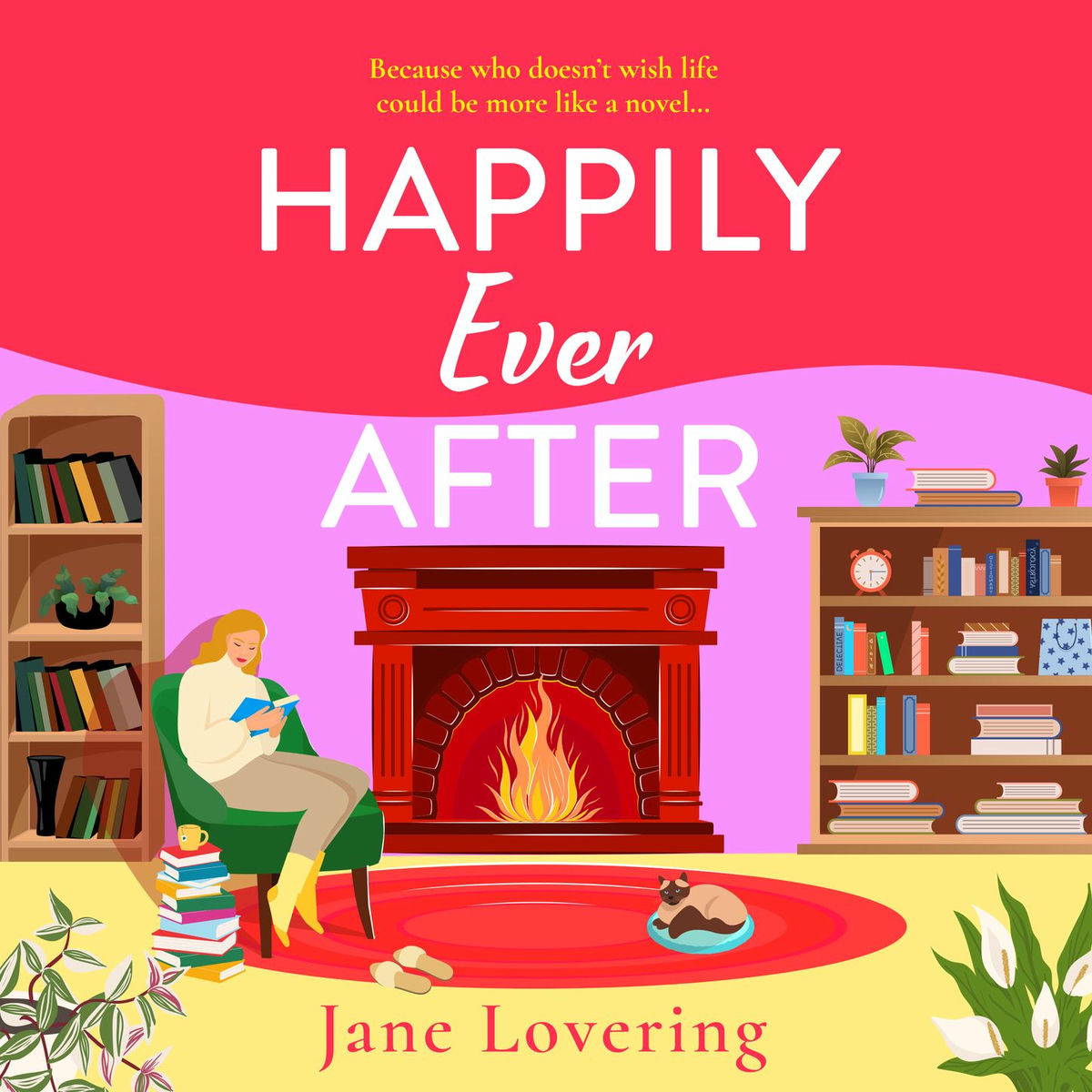 Album cover of Happily Ever After - A BRAND NEW uplifting romantic read from Jane Lovering for 2025 (Unabridged)