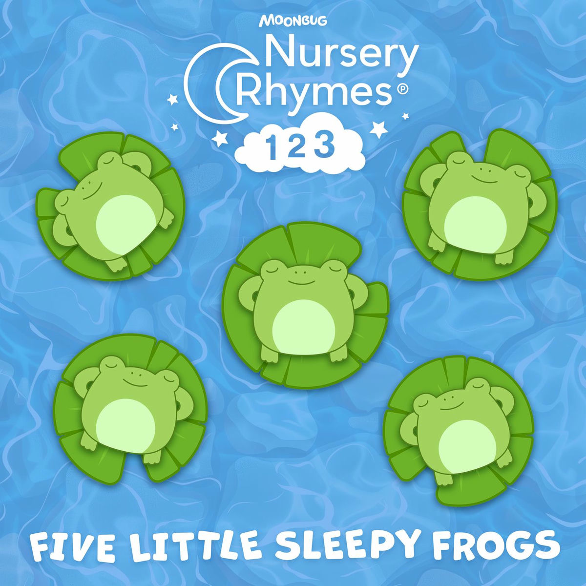 Album cover of Five Little Sleepy Frogs