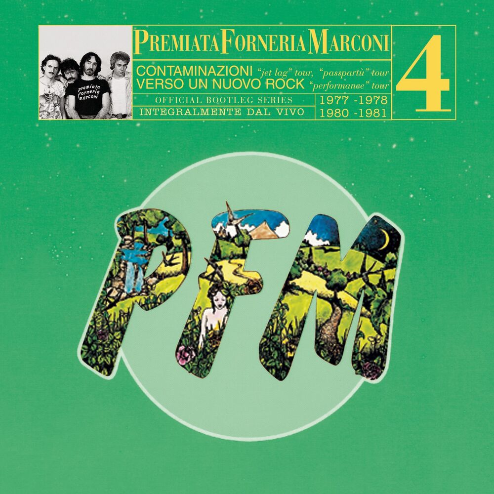 Picture of PFM 10 Anni Live Vol. 4 1977 - 1978 Jet Lag Tour/Passpartù Tour - 1980 - 1981 verso Un Nuovo Rock - Performance Tour