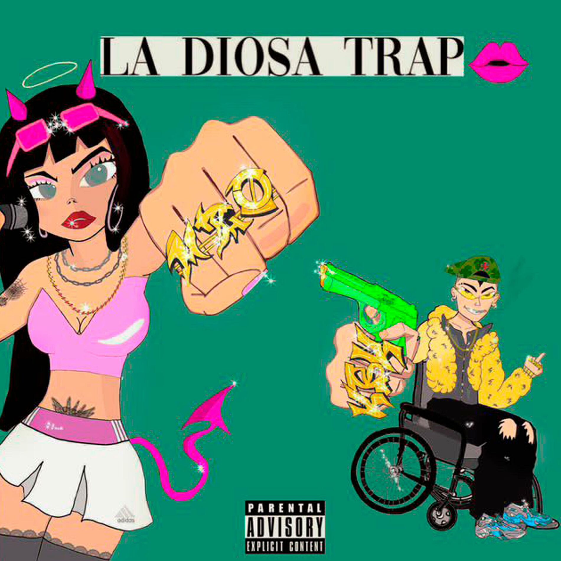 Album cover of LA DIOSA TRAP