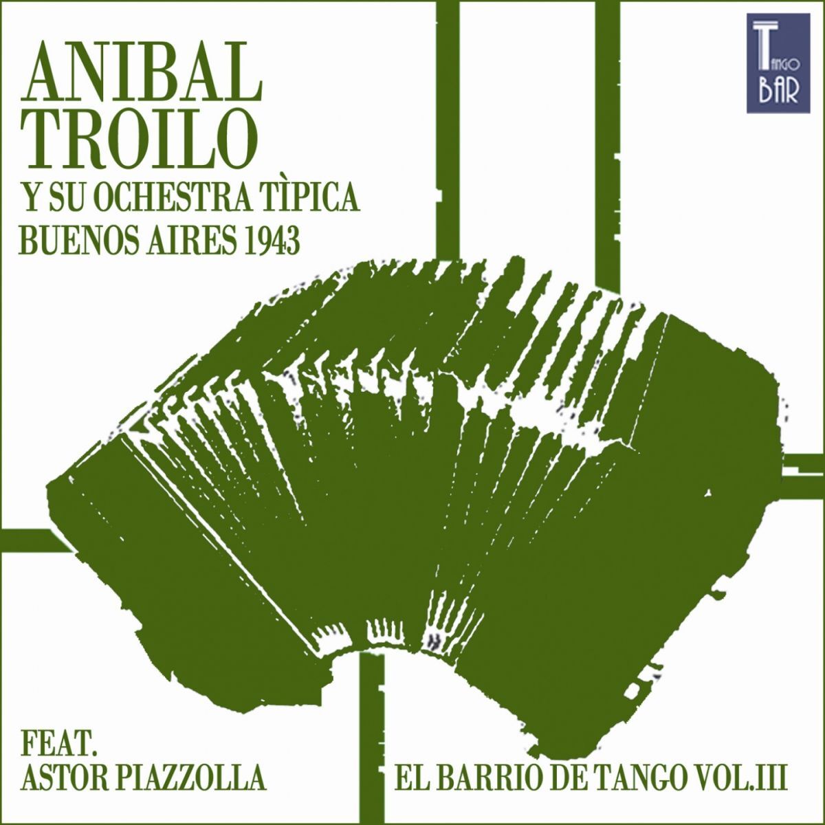 Album cover of El Barrio de Tango, Vol. 3 (Die Ersten Aufnahmen von Astor Piazzolla)