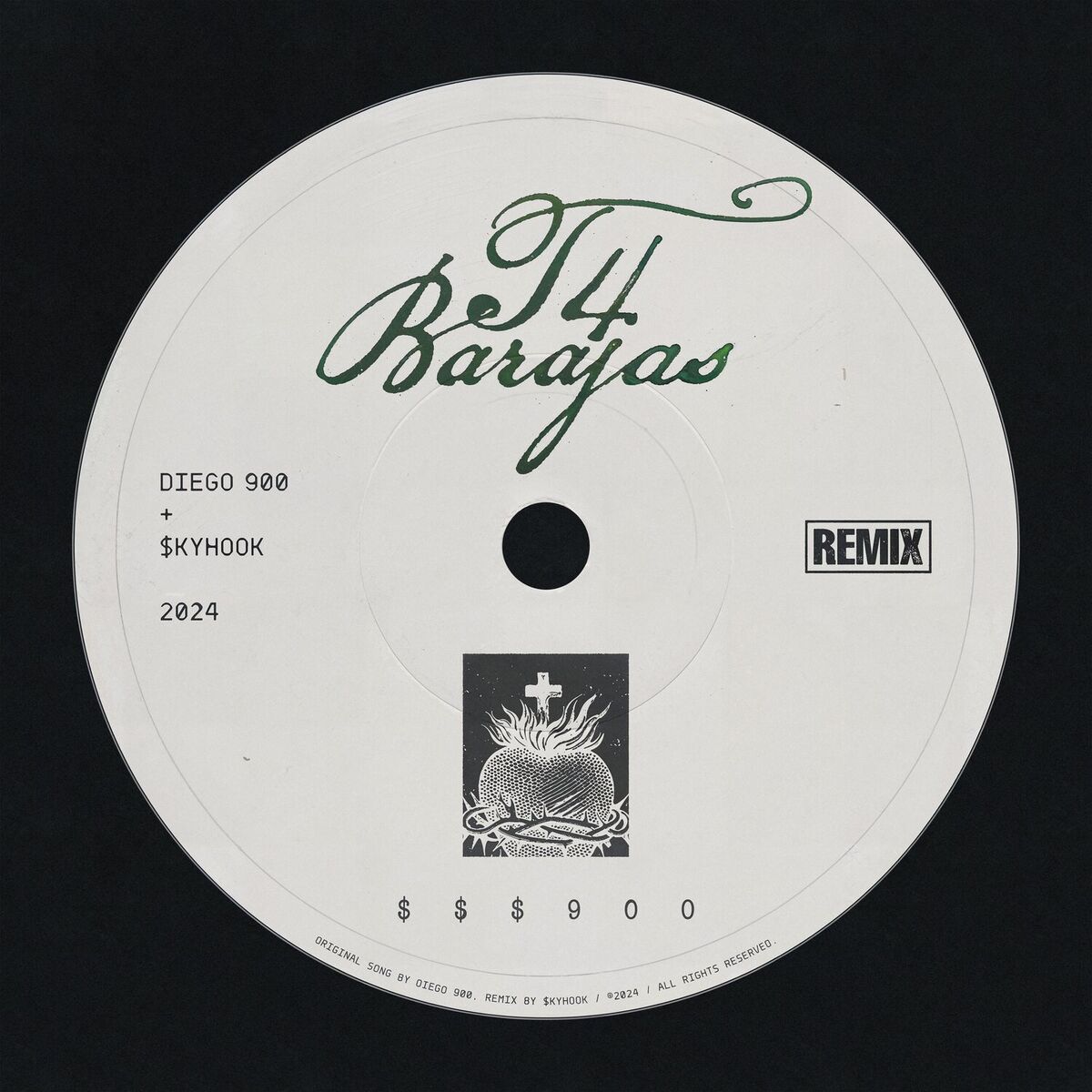 Album cover of T4 Barajas - $kyhook Remix