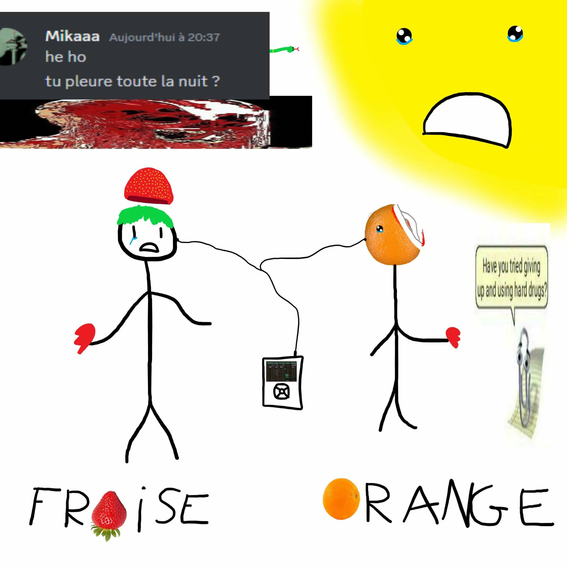 Album cover of confiture Fraise Orange (feat. Orange)