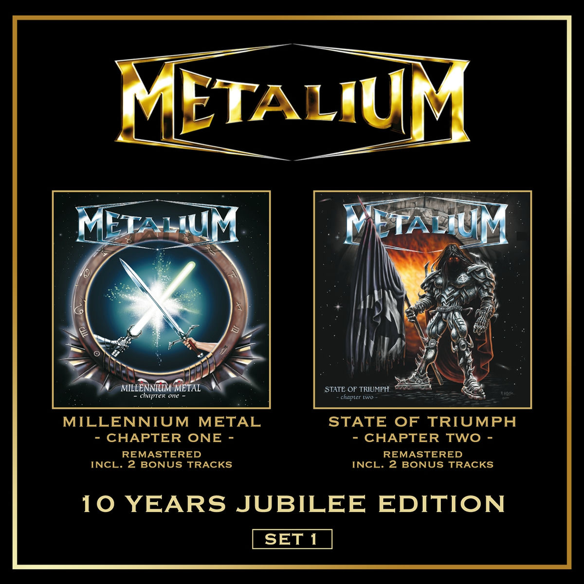 Album cover of Millenium Metal (Chapter I) & State of Triumph (Chapter II)