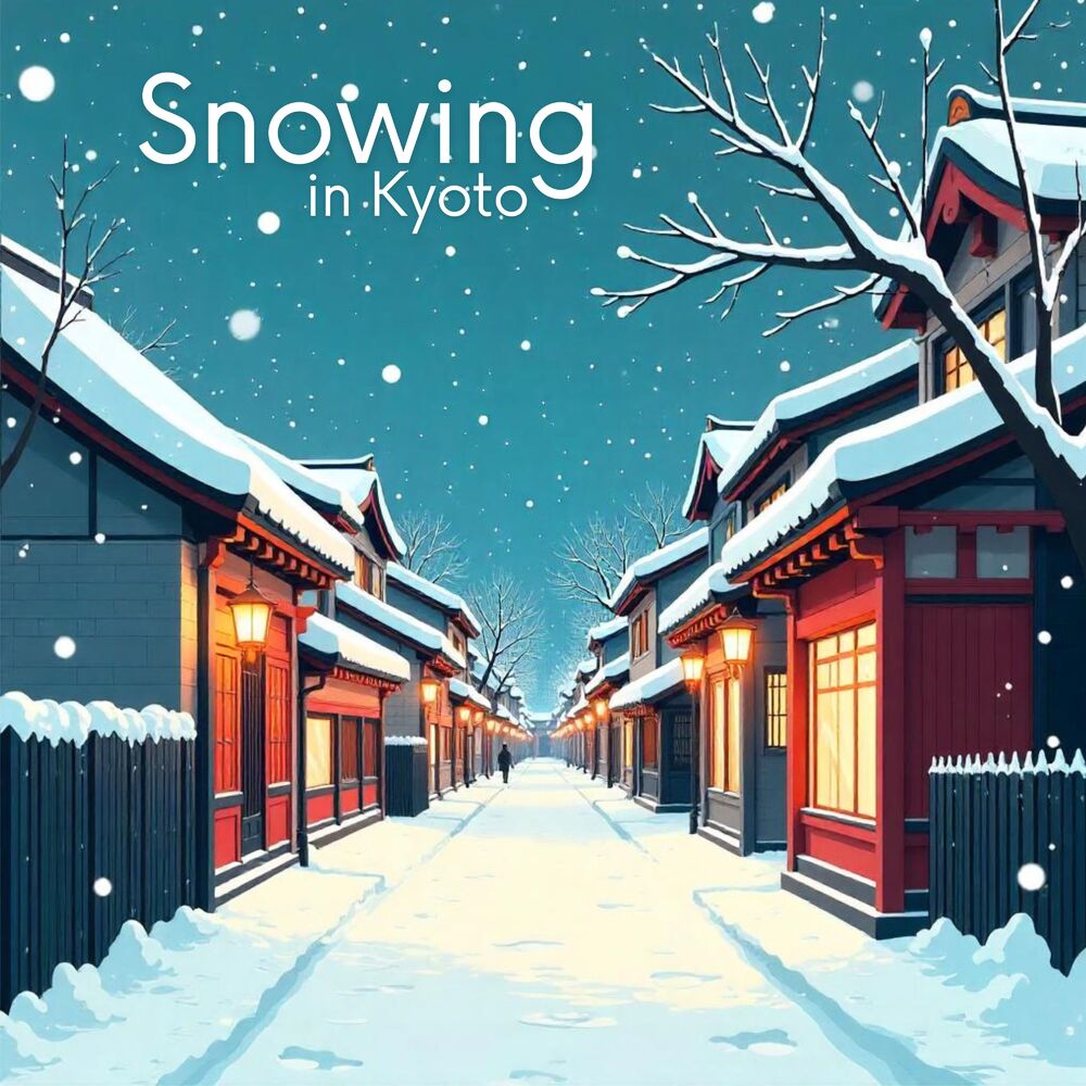 Picture of Snowing in Kyoto: Winter Japanese Lofi
