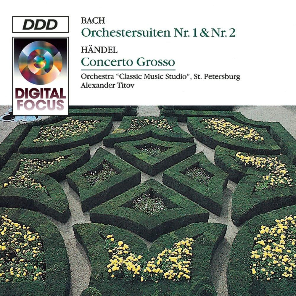 Picture of Bach: Orchestral Suites Nos. 1 & 2 - Handel: Concerto grosso, Op. 6 No. 7