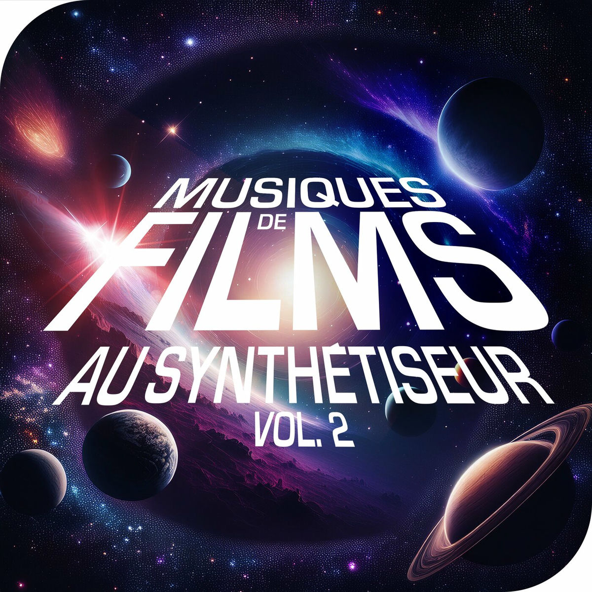 Album cover of Musiques de Films au Synthétiseur Vol. 2
