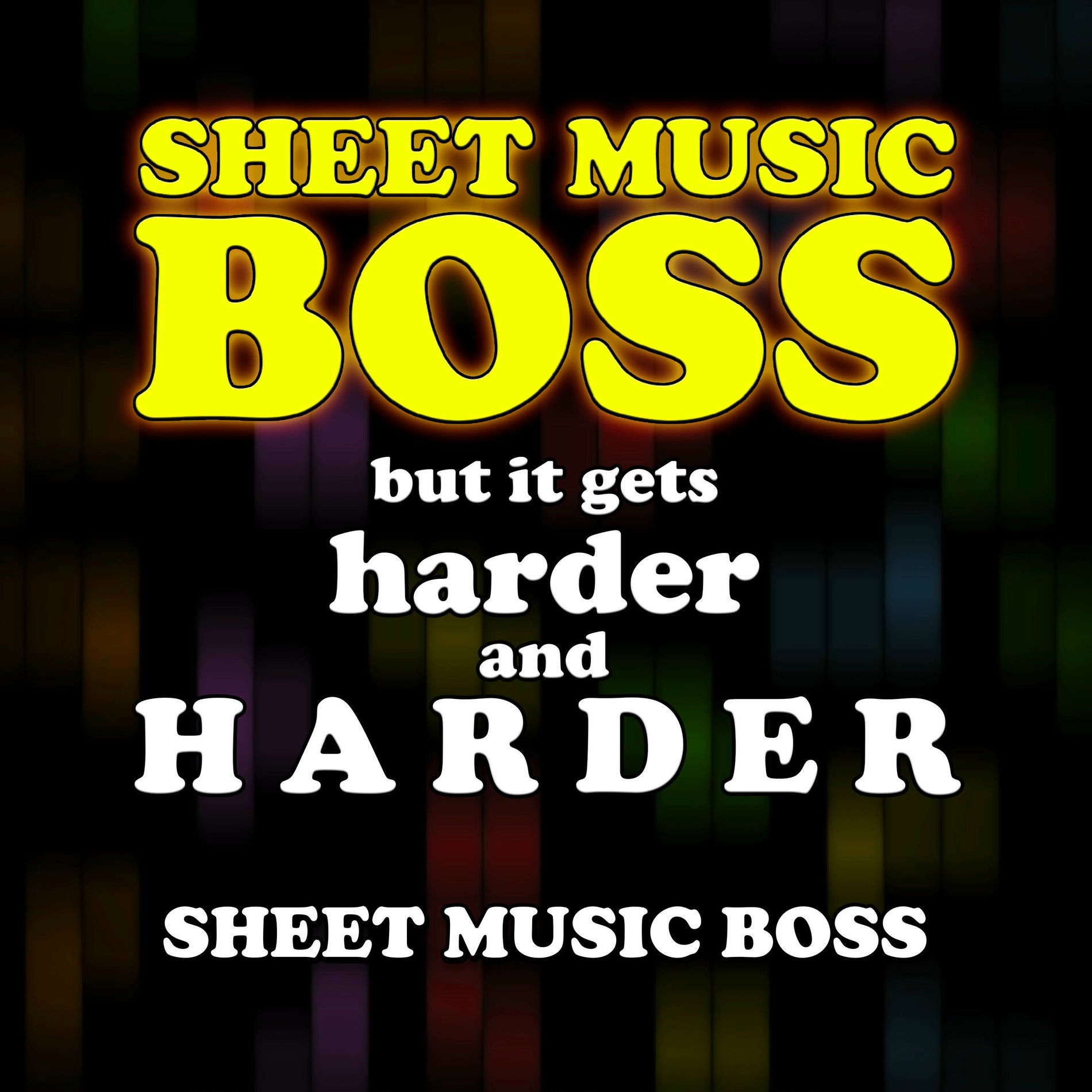 Album cover of SMB but it gets harder and H A R D E R