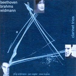 Cover of Van Beethoven: Clarinet Trio / Brahms: Clarinet Trio / Widmann: Nachtstuck