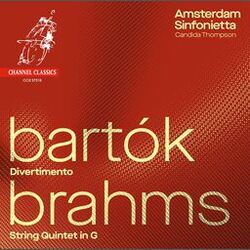 Cover of Bartók: Divertimento - Brahms: String Quintet in G