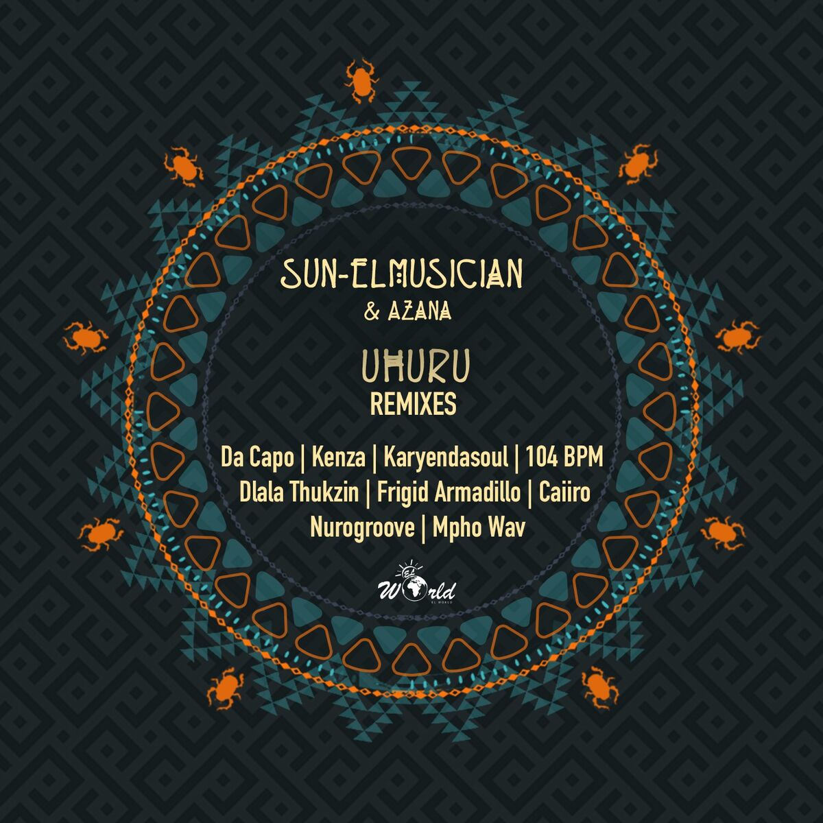 Album cover of Uhuru (with Azana) (Remixes)
