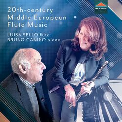 Cover of 20th-Century Middle European Flute Music
