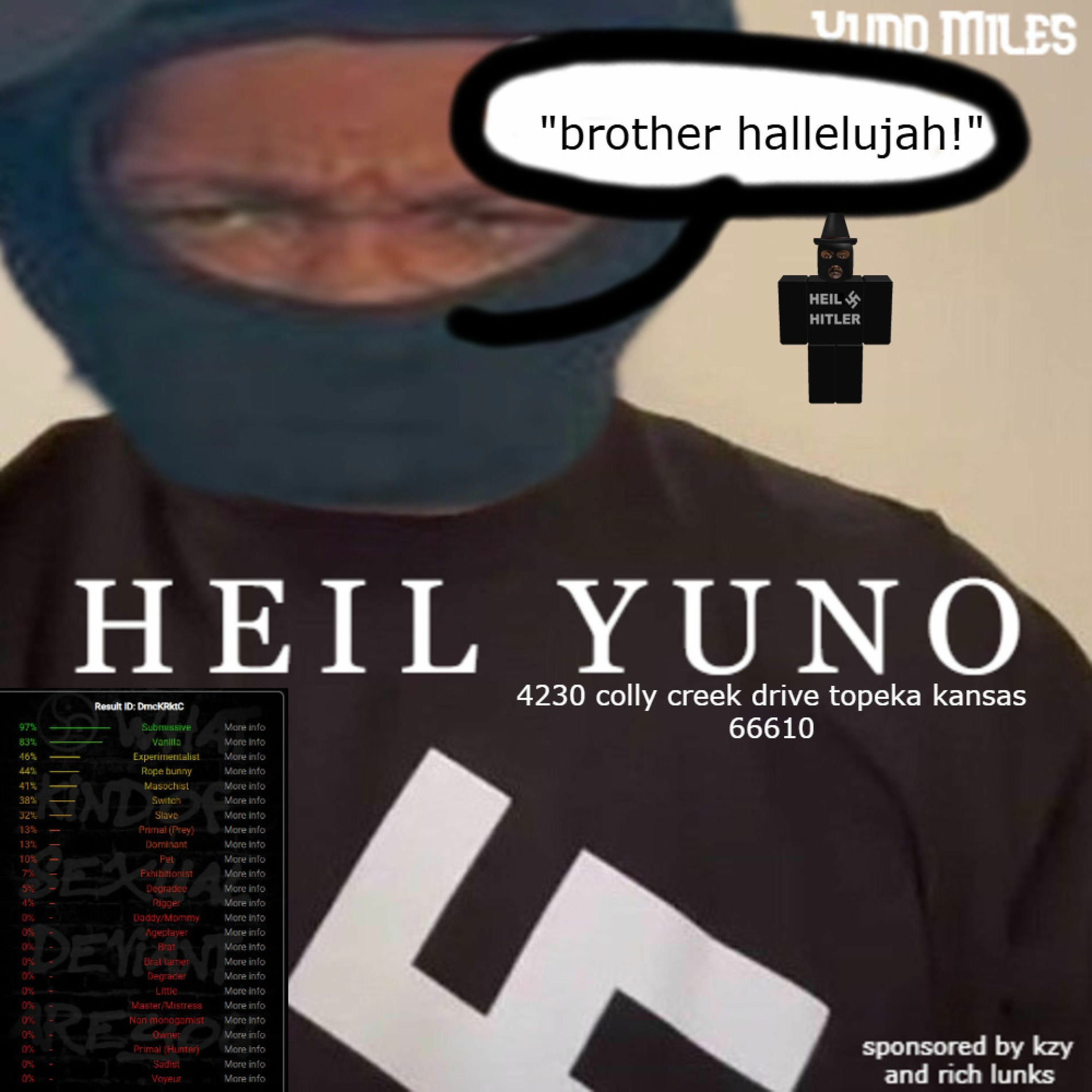 Album cover of HEIL YUNO (feat. Miles Yuno)