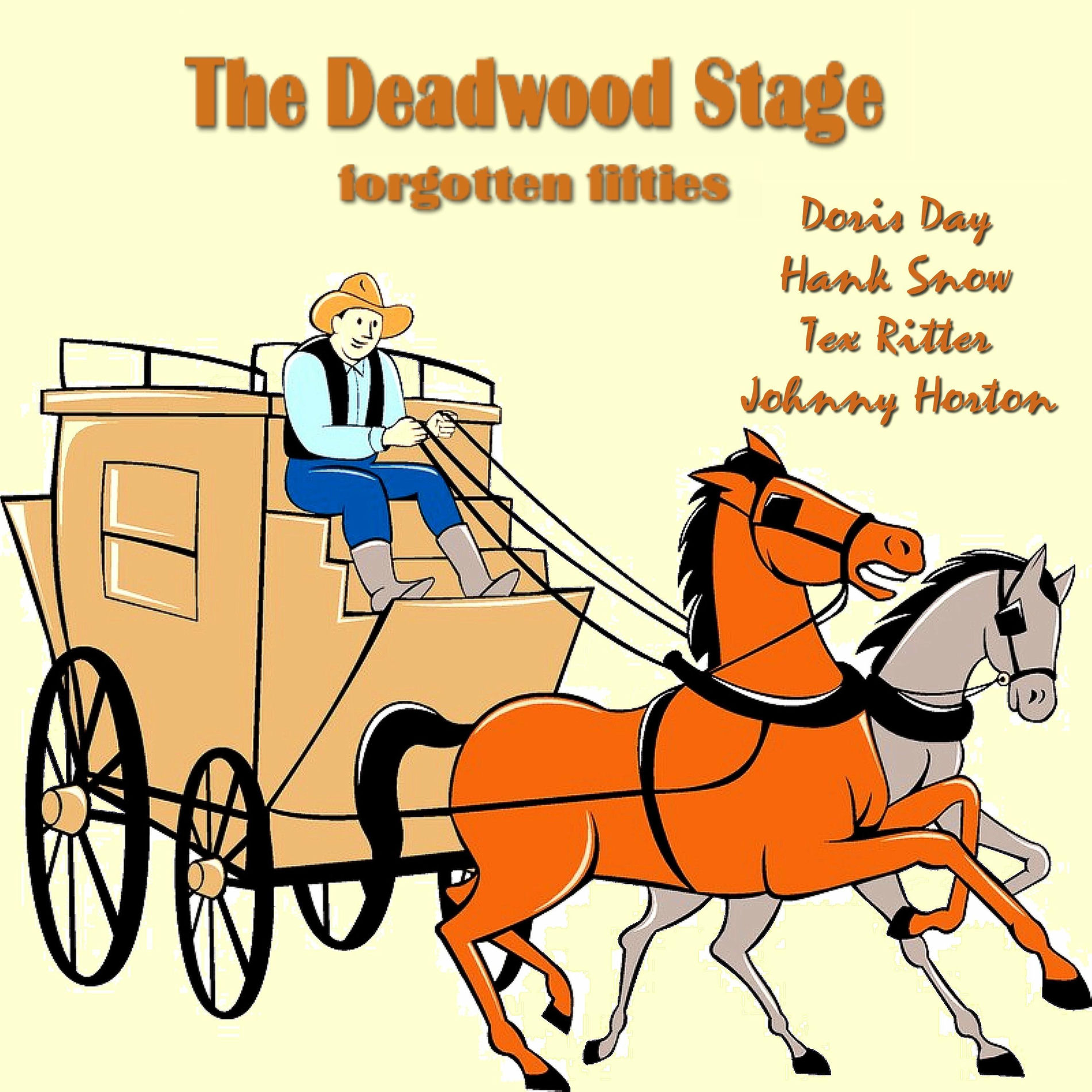 Album cover of The Deadwood Stage (Forgotten Fifties)