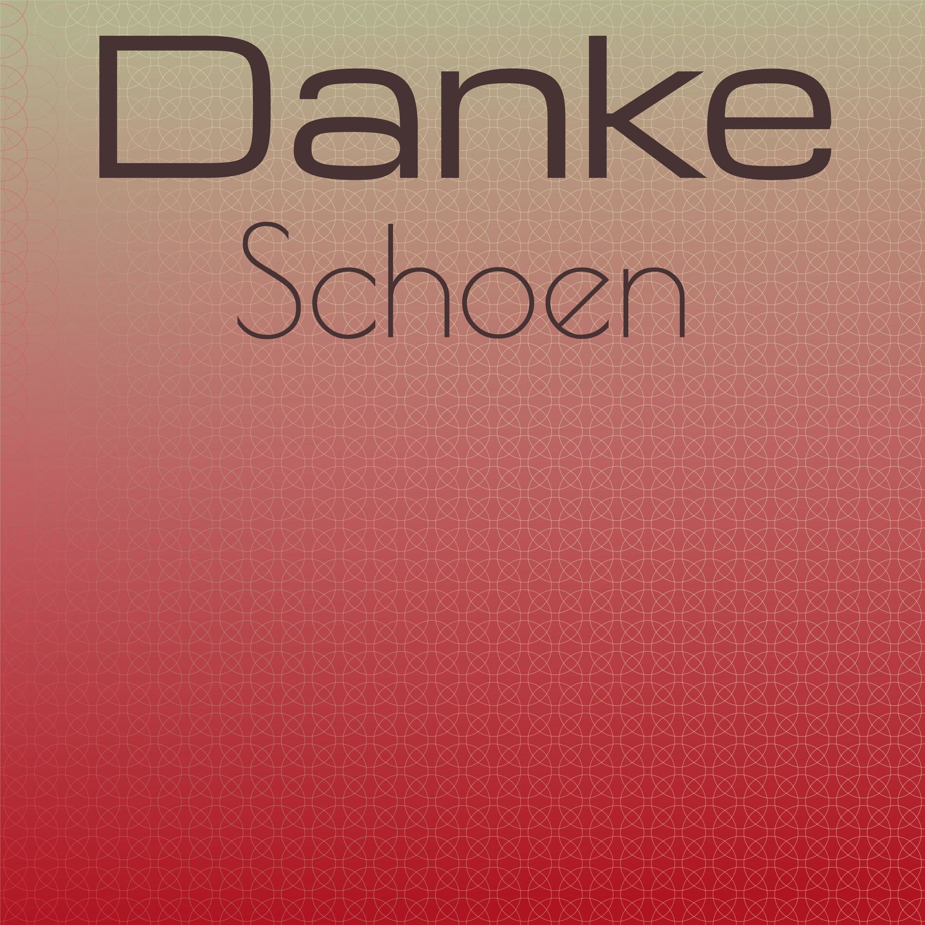 Album cover of Danke Schoen