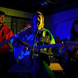 Cover of king sized mattress (feat. the Iguanas) [NPR tiny desk entry]