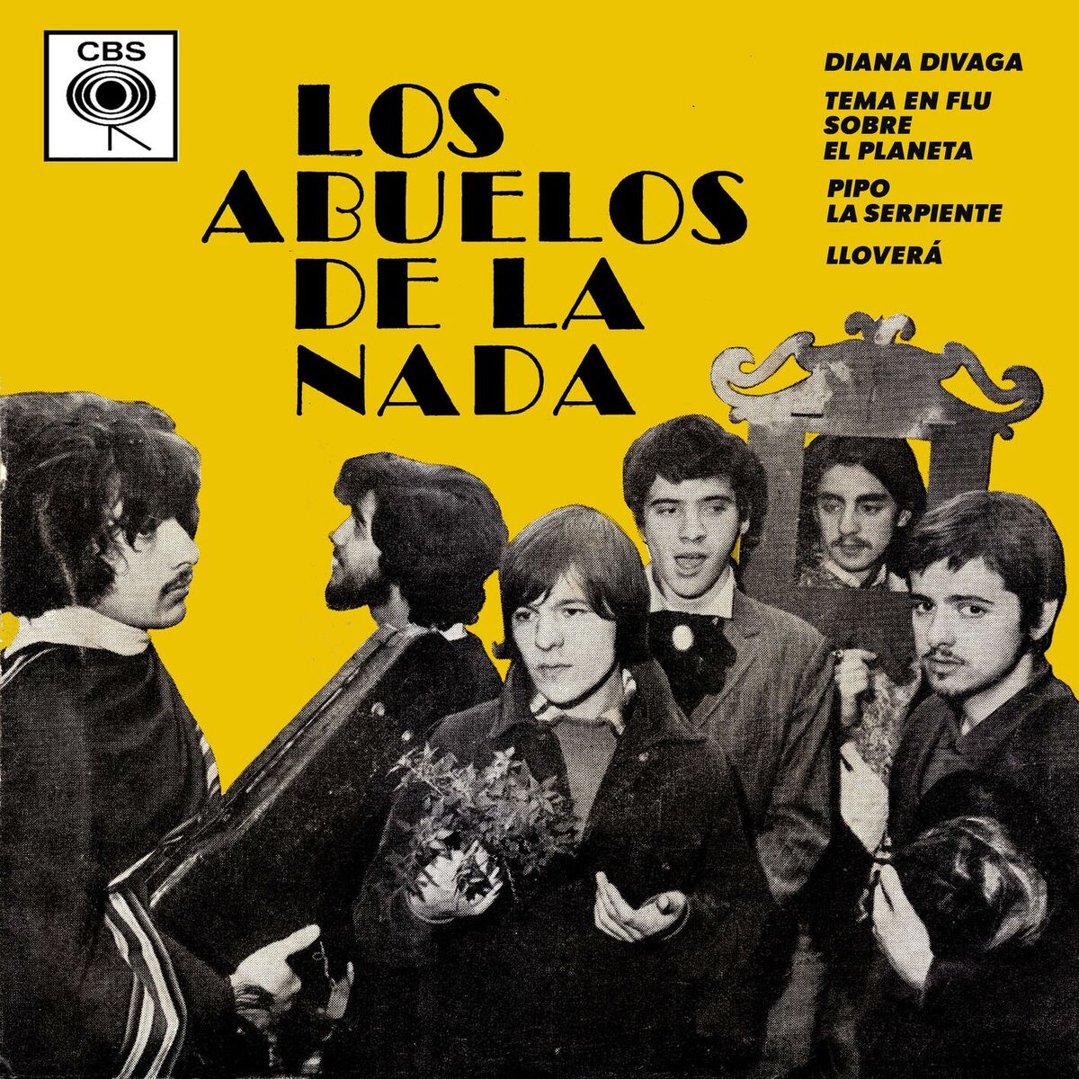 Album cover of Los Abuelos De La Nada: Los Simples