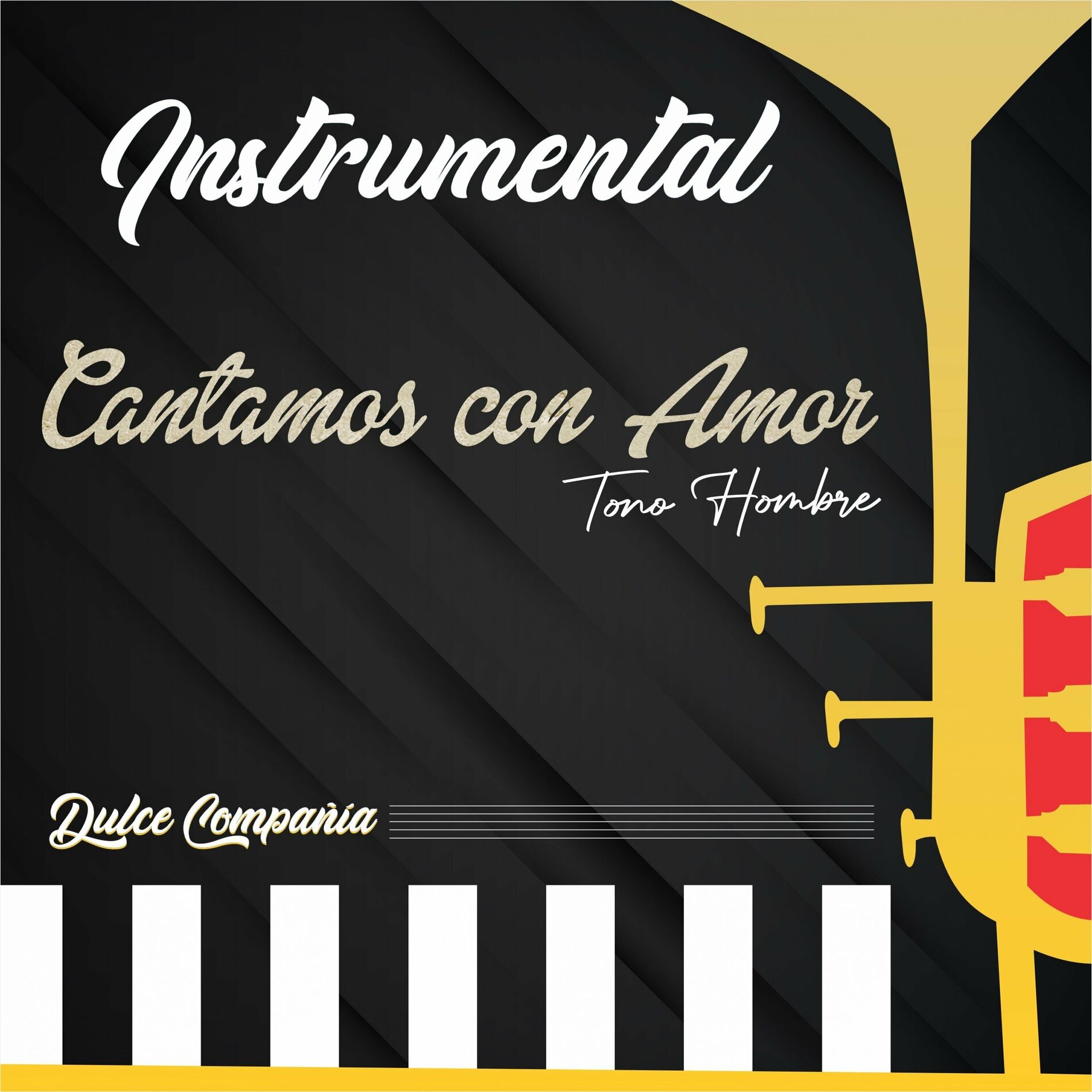 Album cover of Instrumental Cantamos Con Amor Tono Hombre