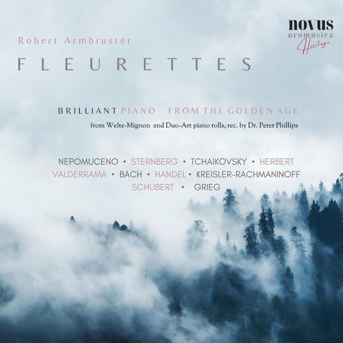 Album cover of Fleurettes. Piano Essentials from the Golden Age